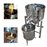 Commercial Semi-Automatic SS Body Rice Washer, 25 Kg/hour